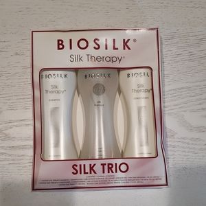 Biosilk trio shampoo,conditioner & silk therapy